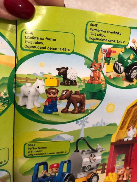 Lego duplo velka farma, 
