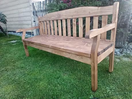 Drevená lavica, 