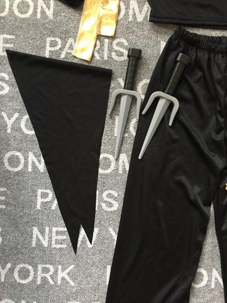 Chlpacensky kostym ninja 8-10 rokov,