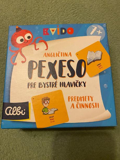 Pexeso angličtina, 