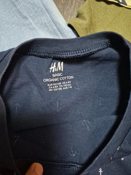 5 ks tričká h&m, h&m,122