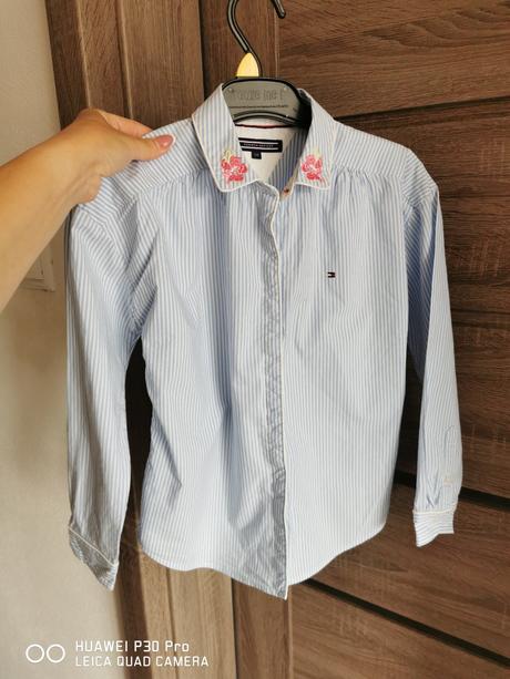 Dievčenská košeľa tommy hilfiger, tommy hilfiger,128