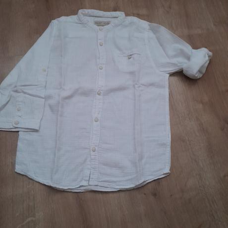 Bavlnená košeľa, zara,128