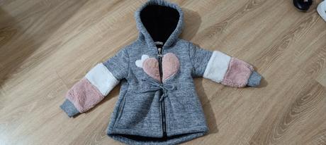 Teplá bundička -kabatik, 98