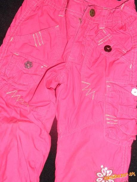 Kapsáčové podšité nohavice, dopodopo,98