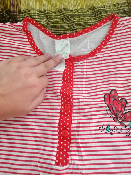 Kojenecka nocna košeľa, l