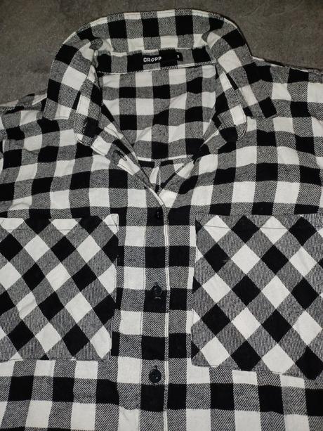 Dievčenská flanelová košeľa, s