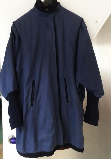 Športový podšitý kabát, l