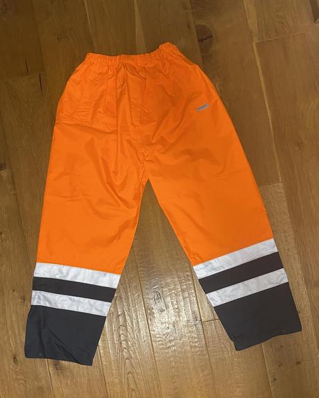 Scotchlite-reflexné pracovné nepremokavé nohavice, xxl