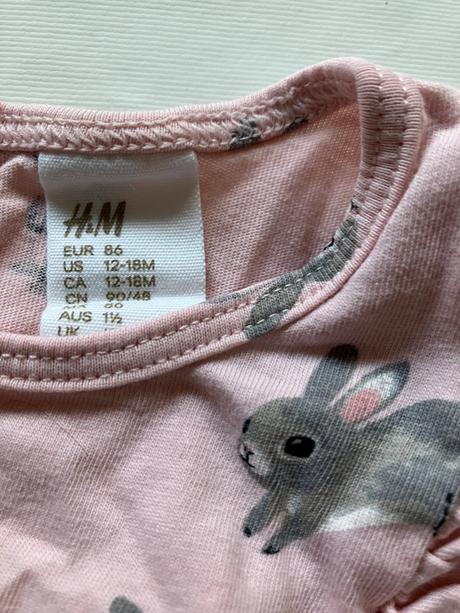 Šaty pre dievčatko, h&m,86