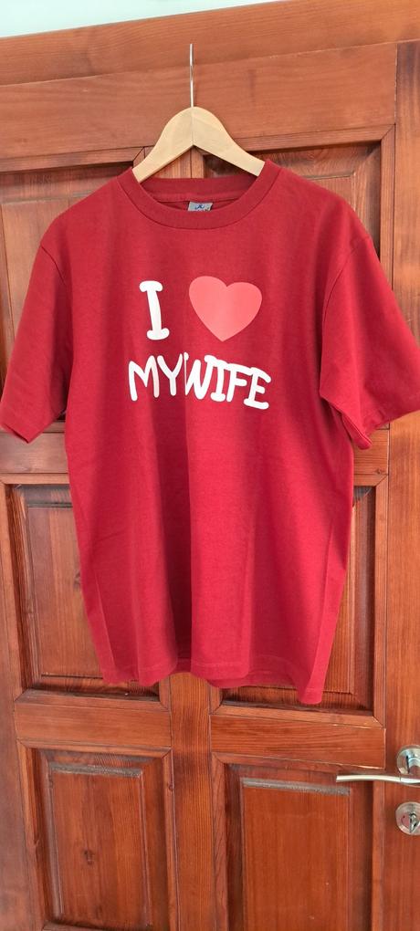 Tričko "i love my wife", l