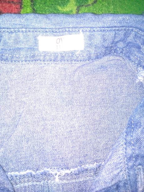 Rifľová košeľa v top stave, pepco,134