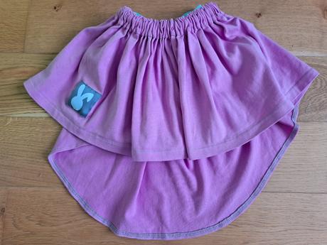 Pískacia sukňa s vlečkou, funny bunny,104