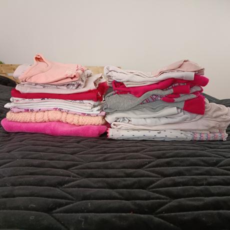 Balík oblečenia 68-74- darujem za poštovné, 68–80