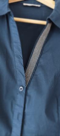 Modrá košeľa, orsay,s