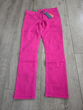Nohavice elastické benetton nové s visačkou, benetton,140