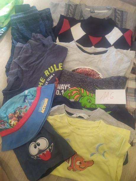 Balík oblečenia 116, 104–116