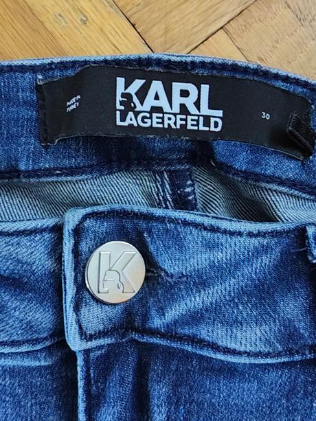 Karl lagerfeld originál luxusné dámske rifle, m