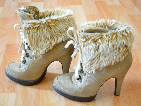 Cizmy na opatku, vel. 36, 36