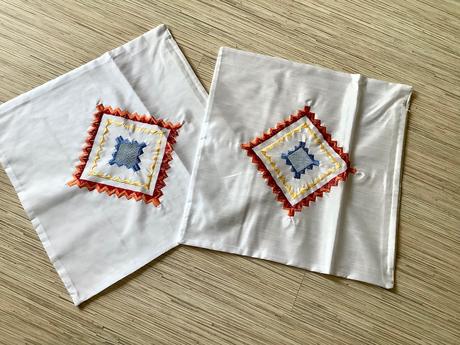 Obliečky na vankúšiky 4 kusy,