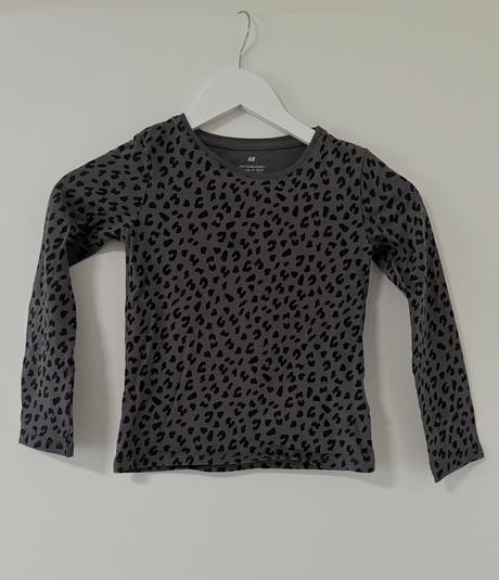 Dvojbalenie tričiek s dlhým rukávom 122/128, h&m,128