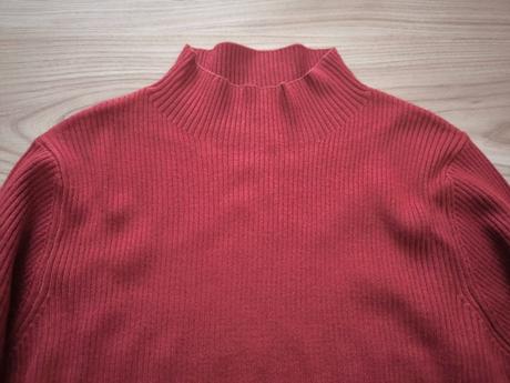 Pulover v terakota odtieni, h&m,s