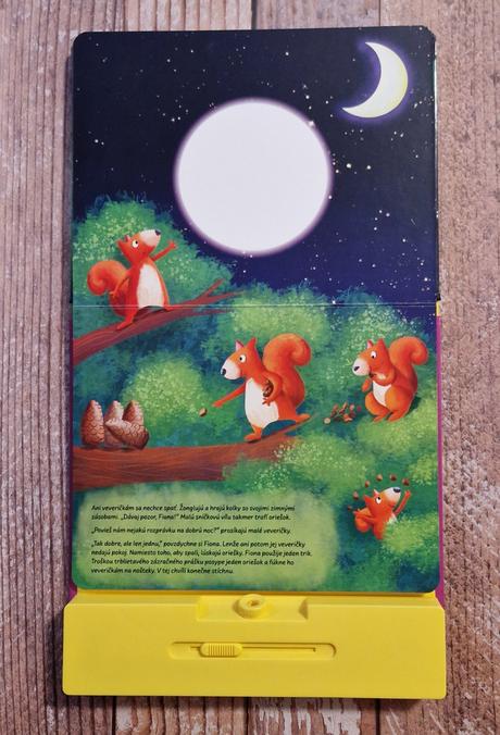 Fiona a zazracny prasok (knizka s projektorom), 