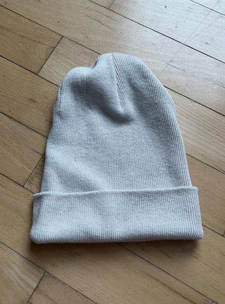 Krémová/béžová unisex bavlnená čiapka, tchibo, tchibo