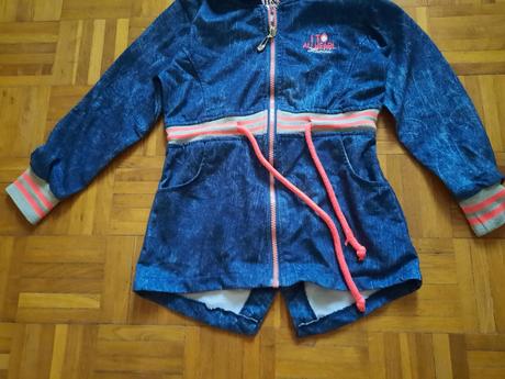 Dievčenská mikinobunda, 116