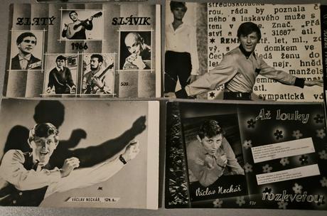 Retro pohľadnice václav neckar, 