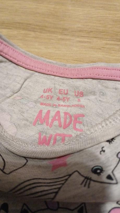 Šaty s mačičkami, h&m,110