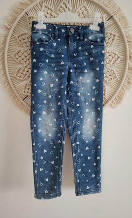 Džínsy so srdiečkami, kiki&koko,116