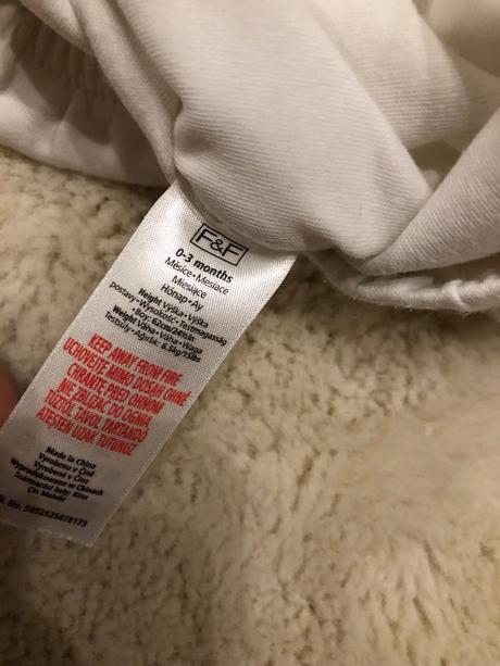 Spacie dlhé tričko, f&f,56
