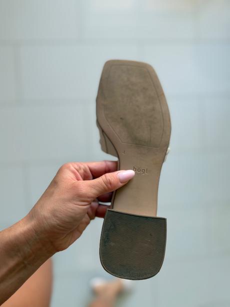 Kožené šľapky högl, 37