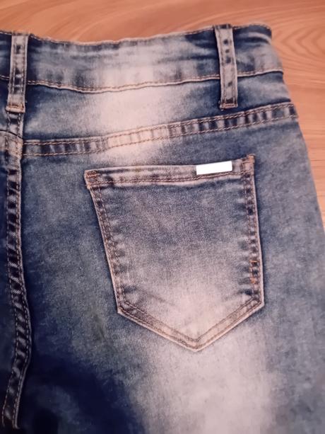 Extravagantné rifle, denim,m