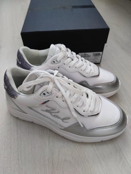 Biele tenisky karl lagerfeld, karl lagerfeld,38