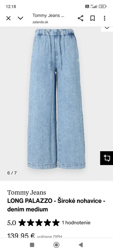 Tommy jeans džínsy, tommy hilfiger,s