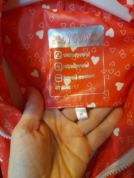 Bunda do dažďa, c&a,92