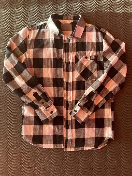 Flanelová košeľa, h&m,158