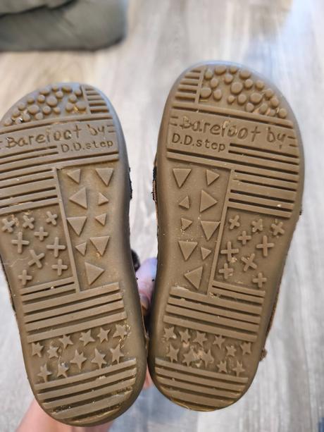 Kotníkové barefootky, d.d.step,28