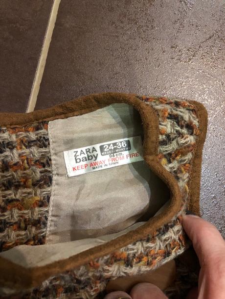 Krásne vlnené satocky zara s podšívkou, zara,98