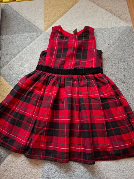 Šaty vianočné top stav, pepco,116