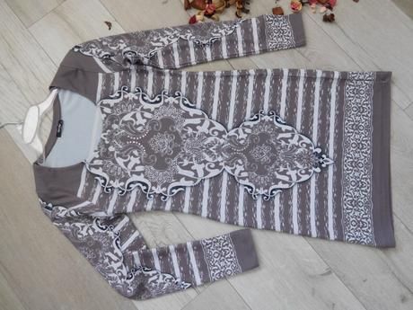 Šaty pružné hnedasté-s,, m