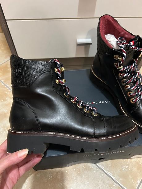 Čižmy, tommy hilfiger,36