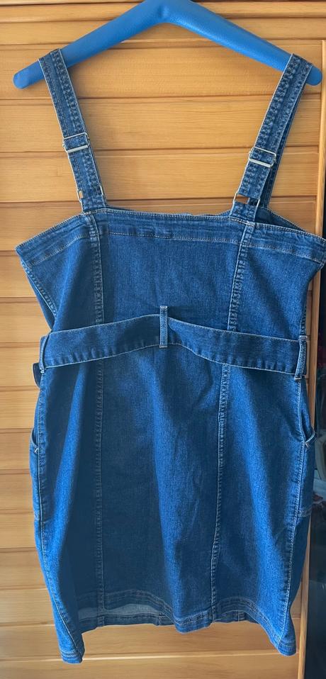 Rifľové šaty, h&m,40