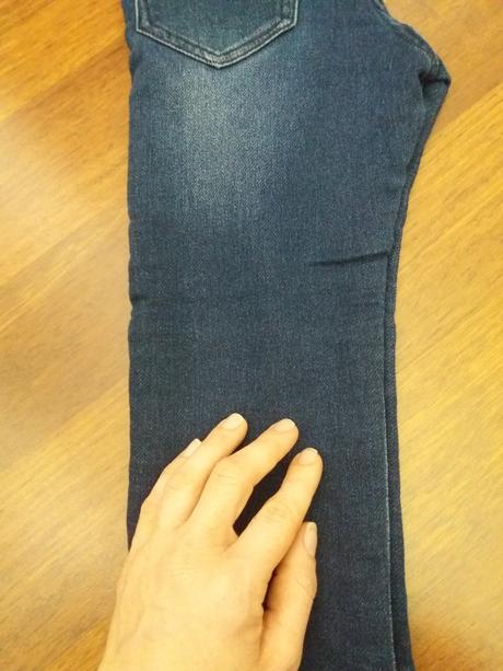 Chlapčenské džínsové teplaky, lupilu,110