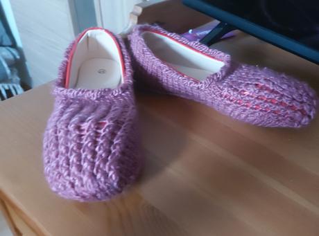 Ručne pletené papuče, 36 / 37 / 38