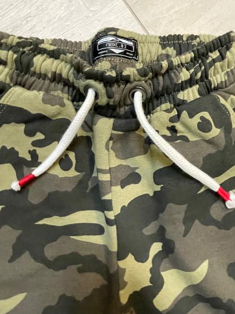 Next maskáčové tepláky, next,122