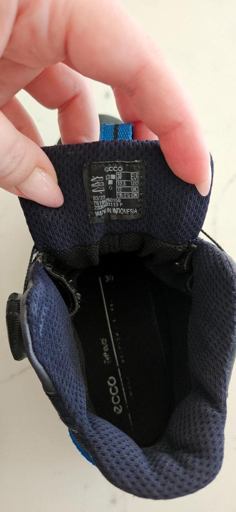Ecco členkové nepremokavé topánky 30, ecco,30