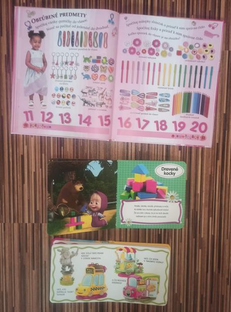 Rozne detske knihy pre najmensich,